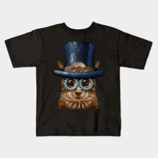 Steampunk Cat Kids T-Shirt